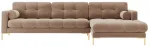 Nurgadiivan Cosmopolitan Design Bali Bluvel 28, kuld v./beige melange v., parem, 185 x 293 cm x 75 cm