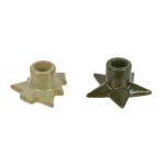 K&uuml;&uuml;nlahoidja Decoris Glazed, portselan, 4.3 cm, roheline v./(v&auml;rv/disain valitakse juhuslikult)