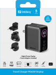 Reisilaadija Sandberg 441-70, USB Type A/Europlug/UK Plug/2 x USB Type C, must v., 65 W