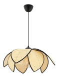Valgusti rippuv Opviq Magnolia Hazeran B 390FLH2926, E27, 1 x 40 W, beež v. / must v., 40 x 18 cm