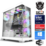 Statsionaarne arvuti Intop RM92716WH Intel Ultra 5 245KF, DDR5 32 GB, SSD 1 TB, AMD Radeon RX 9060 XT 16 GB GDDR6, Windows 11 Home