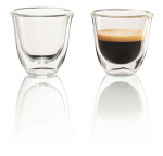 Topeltklaasiga klaaside komplekt DeLonghi DLSC310, l&auml;bipaistev v., 0.090 l