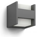 &Otilde;ue seinavalgusti Philips Arbour, 4.5W, LED, IP44, antratsiit v., 12.7 cm x 13 cm