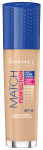 Vedel jumestuskreem Rimmel London Match Perfection SPF20, SPF 20, 201 classic beige, 30 ml