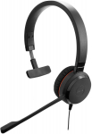Juhtmega k&otilde;rvaklapid Jabra Evolve 30 II MS Mono, must v.
