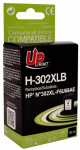 Tindiprinteri kassett Uprint H-302XLB-UP, must v.