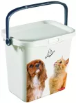 Lemmikloomatoidu s&auml;ilituskast Curver Multibox, 6 l, valge v.