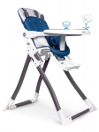 Laste s&ouml;&ouml;gitool EcoToys Feeding Chair, sinine v./valge v./hall v.