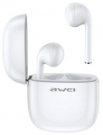 Juhtmeta k&otilde;rvaklapid Awei T28, valge