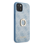 Telefoni &uuml;mbris Guess Ring Stand for Apple iPhone 13, Apple iPhone 13, sinine v.