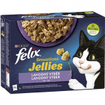 Kassi m&auml;rgtoit Felix Sensations Mix Turkey, Mackerel, Lamb, Herring, lambaliha/k&uuml;&uuml;likuliha/kalkun, 0.085 kg x 12 tk