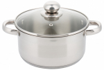 Pott King Hoff Casserole With Lid, 14 cm, 1 l, roostevaba teras v.
