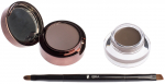Geel-kreem kulmudele Ibra Eyebrow Pomade & Powder, 7 g