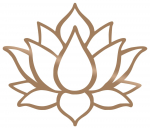 Seinadekoor Wallity Lotus Flower 1, 50 cm x 43 cm