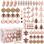 J&otilde;ulupuu m&auml;nguasjade komplekt Springos 5907719424705, roosa v., plastik, 77 tk