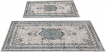 Vannitoamattide komplekt Foutastic 299ANR1621, mitmev&auml;rviline, 150 cm x 60 cm