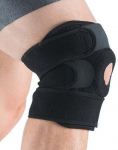 Lahas Gymstick Knee Support, Universaalne, must v.