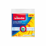 Lapp, universaalne Vileda Ultra Fresh VILE23959, kollane v., pol&uuml;ester/pol&uuml;amiid/mikrokiud, 2 tk