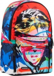 Kooli seljakott Starpak Face, mitmev&auml;rviline, 30 cm x 15 cm x 43 cm
