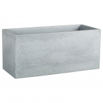 Lillepott Scheurich Stony Grey 63199, plastik, 59 cm x 25 cm, &Oslash; 59 cm, hall v.