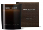 K&uuml;&uuml;nal, l&otilde;hna Molton Brown Mesmerising Oudh Accord & Gold Signature, 30 - 40 h, 190 g, Pruun v.