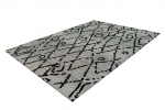 Vaip sise Kayoom River 110, must v./hall v., 170 cm x 120 cm