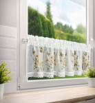P&auml;evakardin Flora, valge v., 150 cm x 30 cm