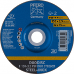 Nurklihvija l&otilde;ikeketas Pferd PSF DUO Steelox, 150 mm x 3.5 mm x 22.23 mm