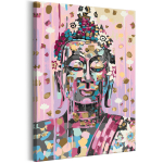 Maalimine numbrite j&auml;rgi Artgeist Thinking Buddha MA_0674, mitmev&auml;rviline, 40 x 60 cm