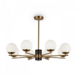 Valgusti rippuv Maytoni Marble MOD187PL-08BS, E27, 8 x 60 W, kuldne v.