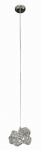 Valgusti rippuv AZzardo Bari 1, G9, 1 x 40 W, kroom v.