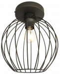 Valgusti lagi Emibig Nest 1371/1, E27, 1 x 15 W, must v.