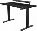 Arvutilaud reguleeritava k&otilde;rgusega Cougar E-Star 120, 120 cm x 60 cm, 72 - 117 cm, must v.