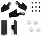 Laekarniisi tarvikute komplekt Karpol PVC III 1,5 m, must v.