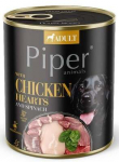 M&auml;rg koeratoit Dolina Noteci Piper Animals Chicken Hearts with Spinach, 0.8 kg