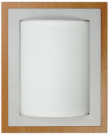 Valgusti plafoon Candellux Lighting Mera, E27, 1 x 60 W, hall v./puidu v.