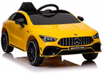 Laste elektriauto Lean Cars Mercedes CLA 45s AMG 4x4, kollane v.