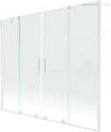 Vannisein Mexen Velar Duo II, 170 cm x 150 cm, l&auml;bipaistev/valge