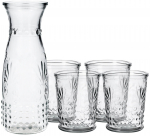 Klaaside ja karahvini komplekt Homla Lorens 2, klaas, 1 l, 5 tk