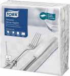 Pabersalvr&auml;tikud Tork, 39 cm x 39 cm, valge v., 50 tk