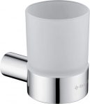 Hambaharjahoidja Deante Round, kroom v., 9.8 cm x 9.5 cm x 6.7 cm