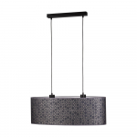 Valgusti rippuv Spot-Light Galance, E27, 2 x 40 W, must v.