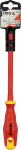 Kruvikeeraja, elektrikutele Yato, lame, isoleeritud, 15 cm