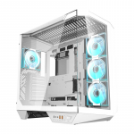 Arvuti korpus darkFlash DY470 Midi Tower, valge v.
