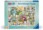 Pusle Ravensburger Crazy Cats, 36 cm x 49 cm, 500 tk, mitmev&auml;rviline