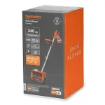 Akutoitel lumepuhur Daewoo DAST 3421Li, 34 cm