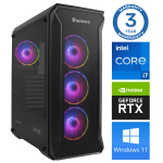 Statsionaarne arvuti Intop Intel Core i7-12700F, DDR5 32 GB, SSD 250 GB, NVIDIA GeForce RTX 5050 8 GB GDDR6, Windows 11 Pro RM59624