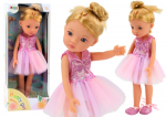 V&auml;ike - laps nukk Lean Toys Pretty Girl Ballerina, 33 cm, roosa