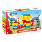 M&auml;nguklotside komplekt Dolu Train Kit, 58 tk, mitmev&auml;rviline