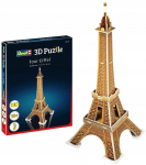 3D-pusle Revell Eiffel Tower 00111, 14 cm x 14 cm, 24 tk, pruun v.